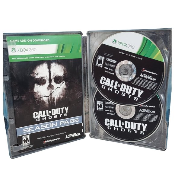Call Of Duty Ghosts Limited Edition Steelbook Complete (Microsoft Xbox 360 2013) - Picture 1 of 4